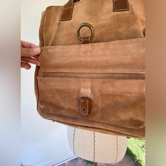 Suede tote JCrew - Picture 3 of 8